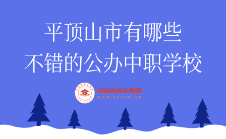 平頂山公辦中職學校